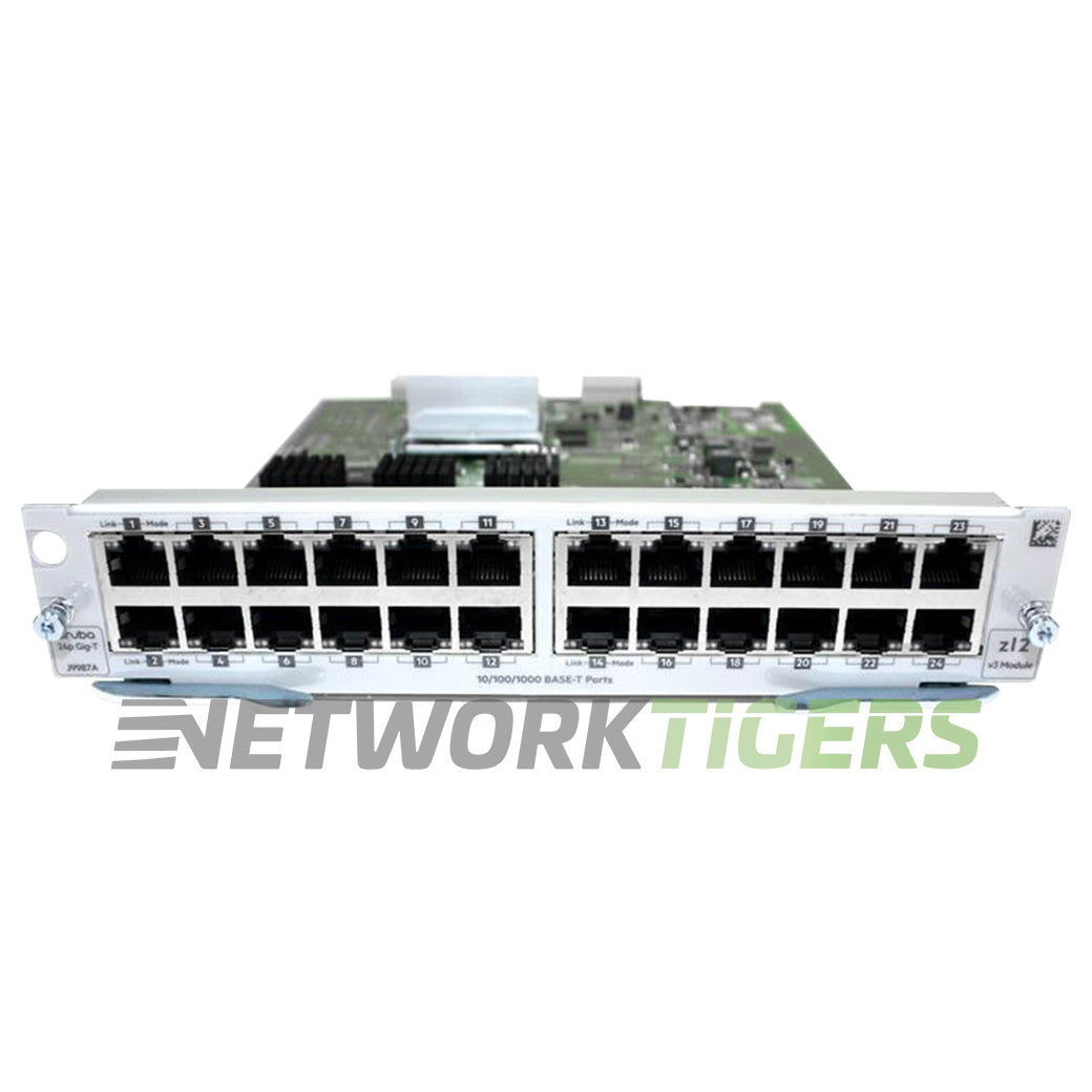 NEW HPE Aruba J9987A 5400R zl2 Series 24x 1GB RJ45 MACsec v3 Switch Module