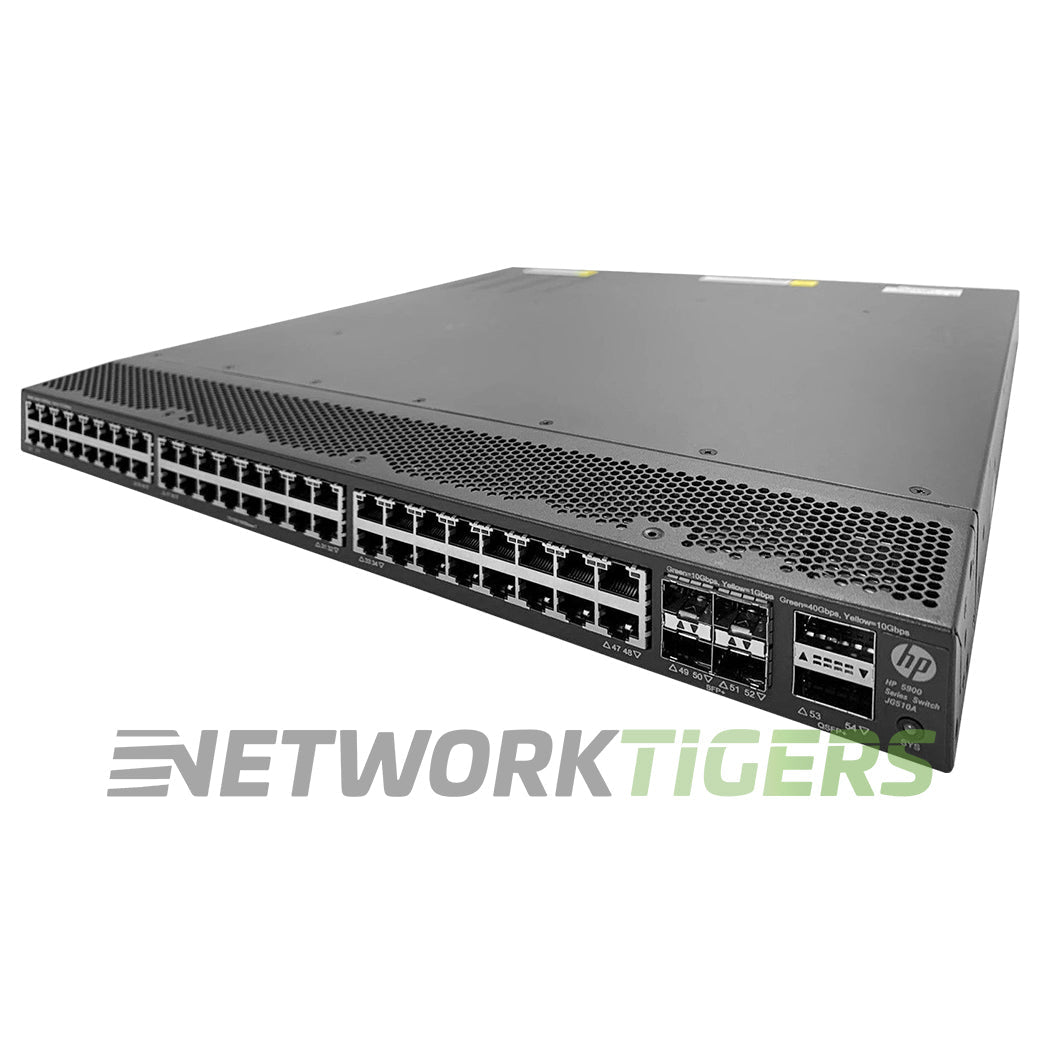 NEW HPE JG510A 5900AF-48G-4XG-2QSFP+ 48x 1GB RJ45 4x 10GB SFP+ 2x QSFP+ Switch