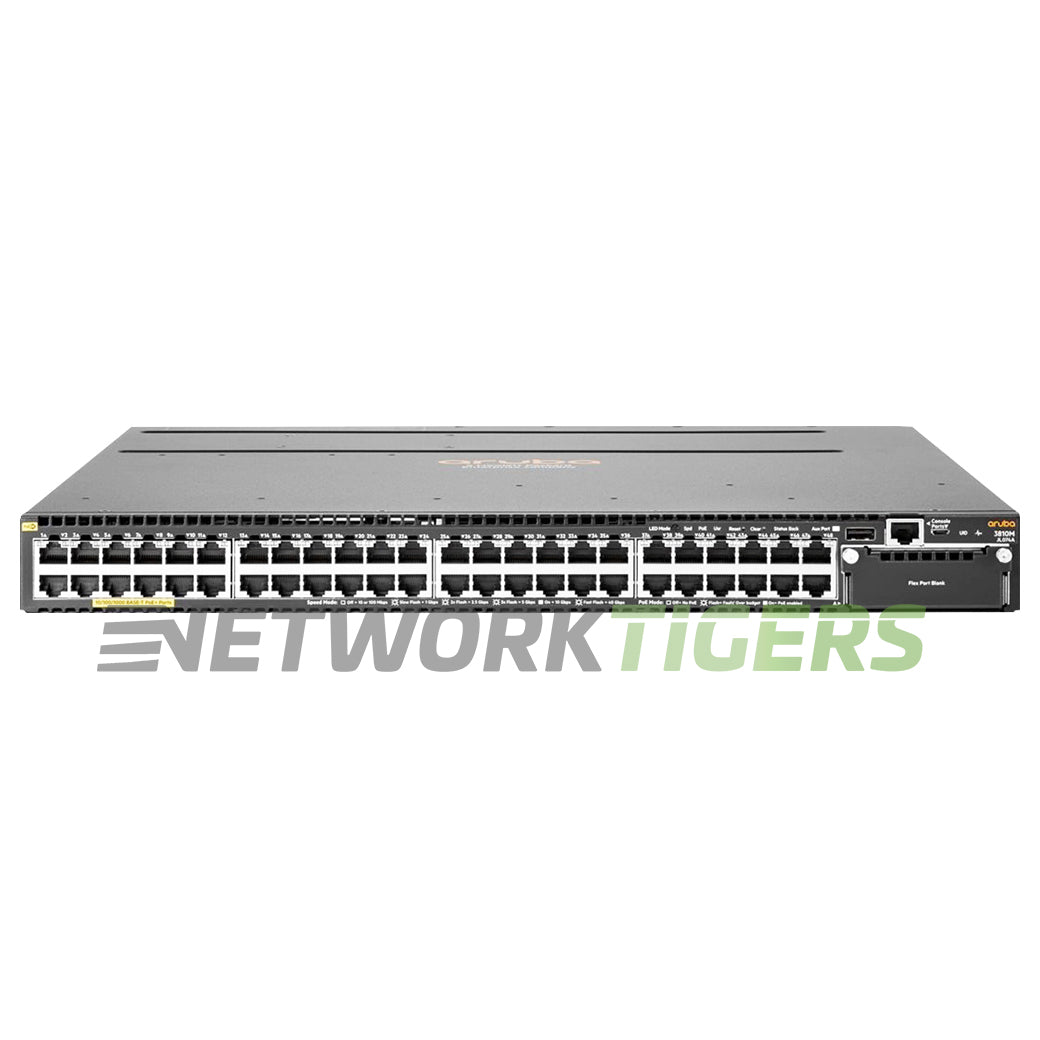 NEW HPE Aruba JL074A 48x 1GB PoE+ RJ45 1x Expansion Module Slot Switch