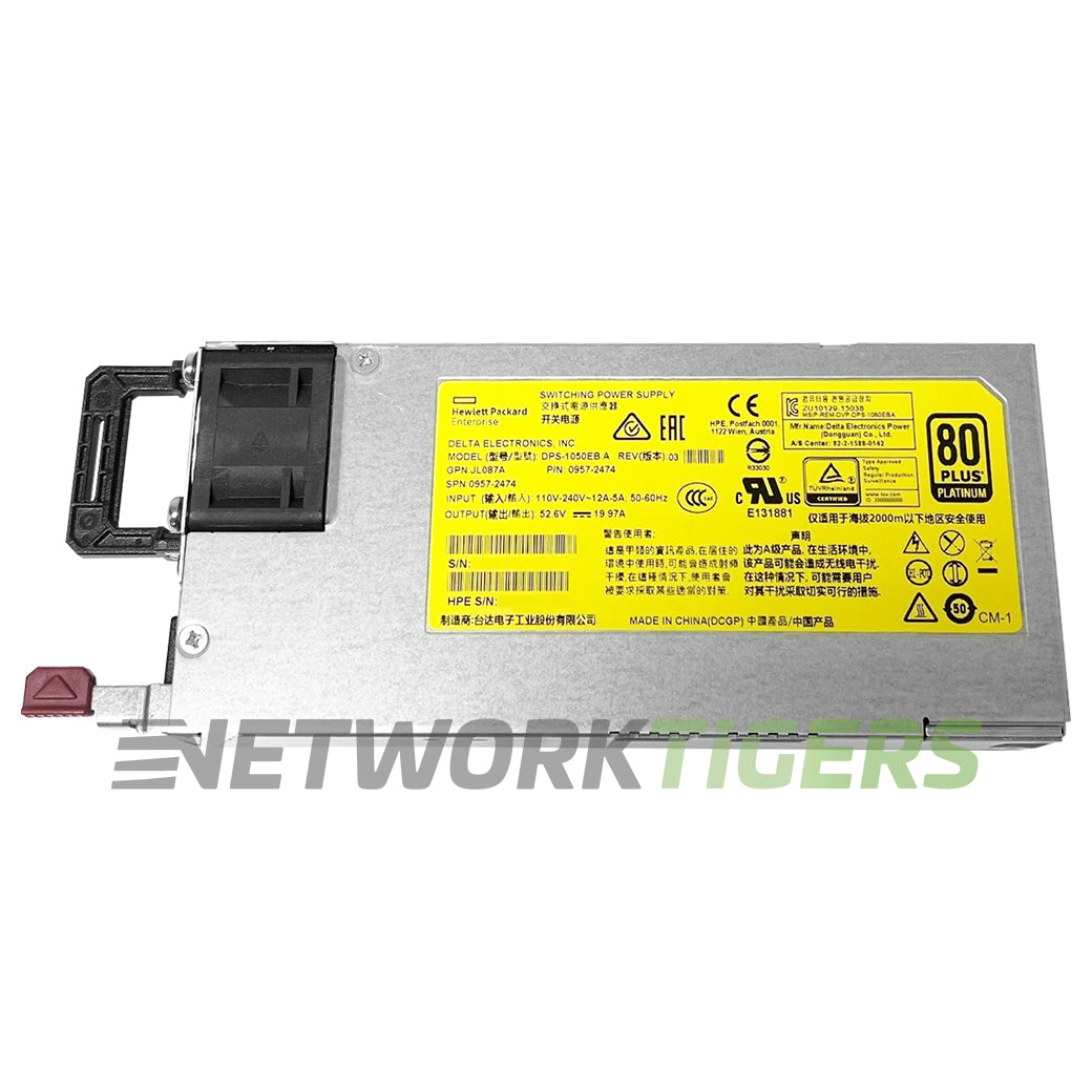 HPE Aruba JL087A CX 6300 Series 1050W AC Switch Power Supply