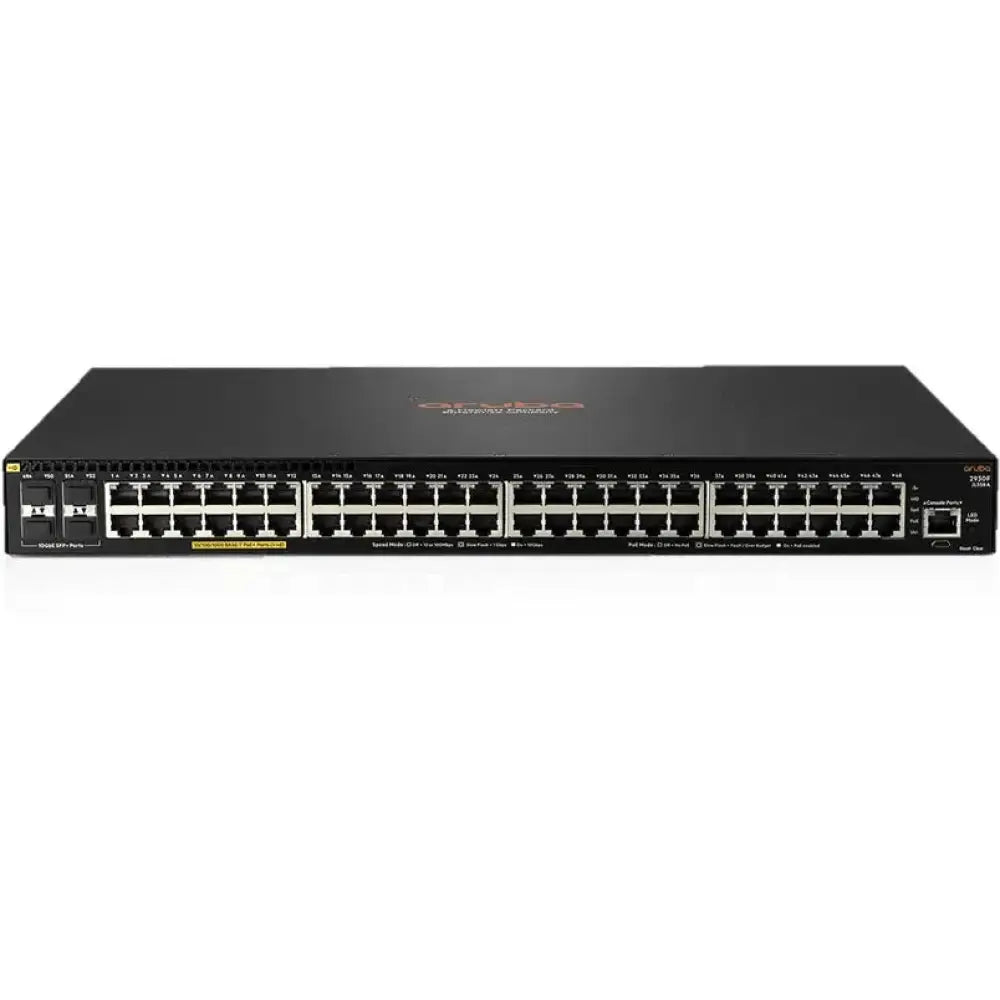 HPE Aruba 2930F 48G 4SFP Layer 3 Managed Switch (JL260A) - New