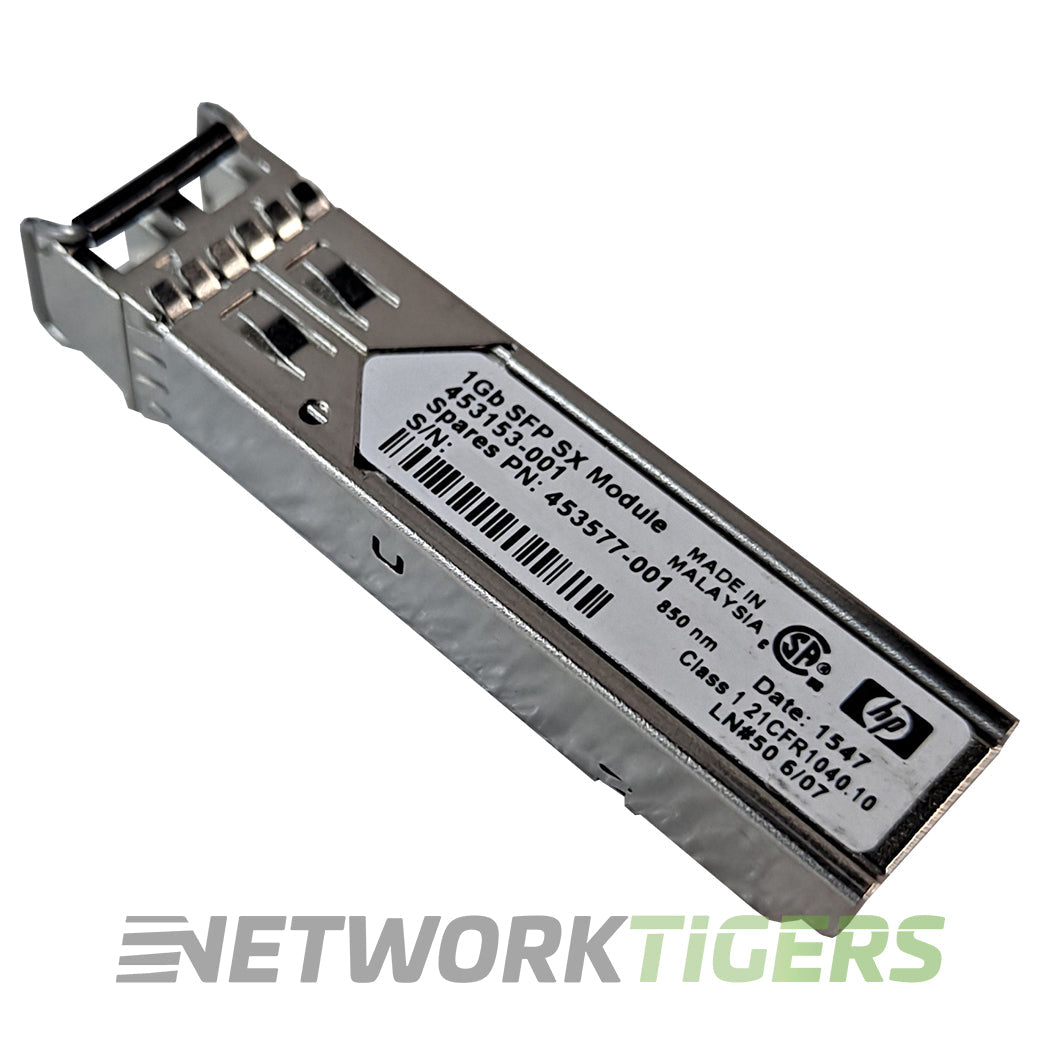 NEW HPE 453153-001 453577-001 1GB BASE-SX 850nm MMF SFP Transceiver