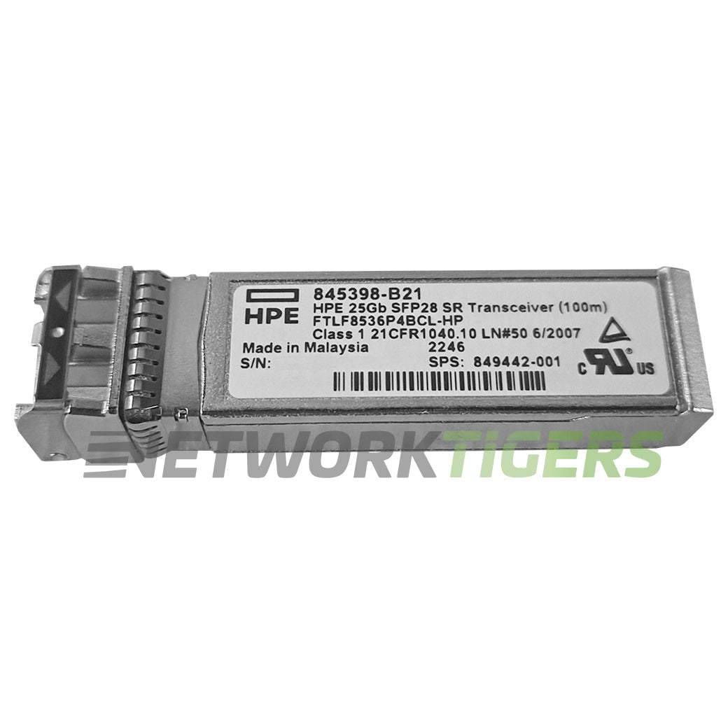 NEW HPE 845398-B21 25 Gigabit BASE-SR 100m SFP28 Transceiver