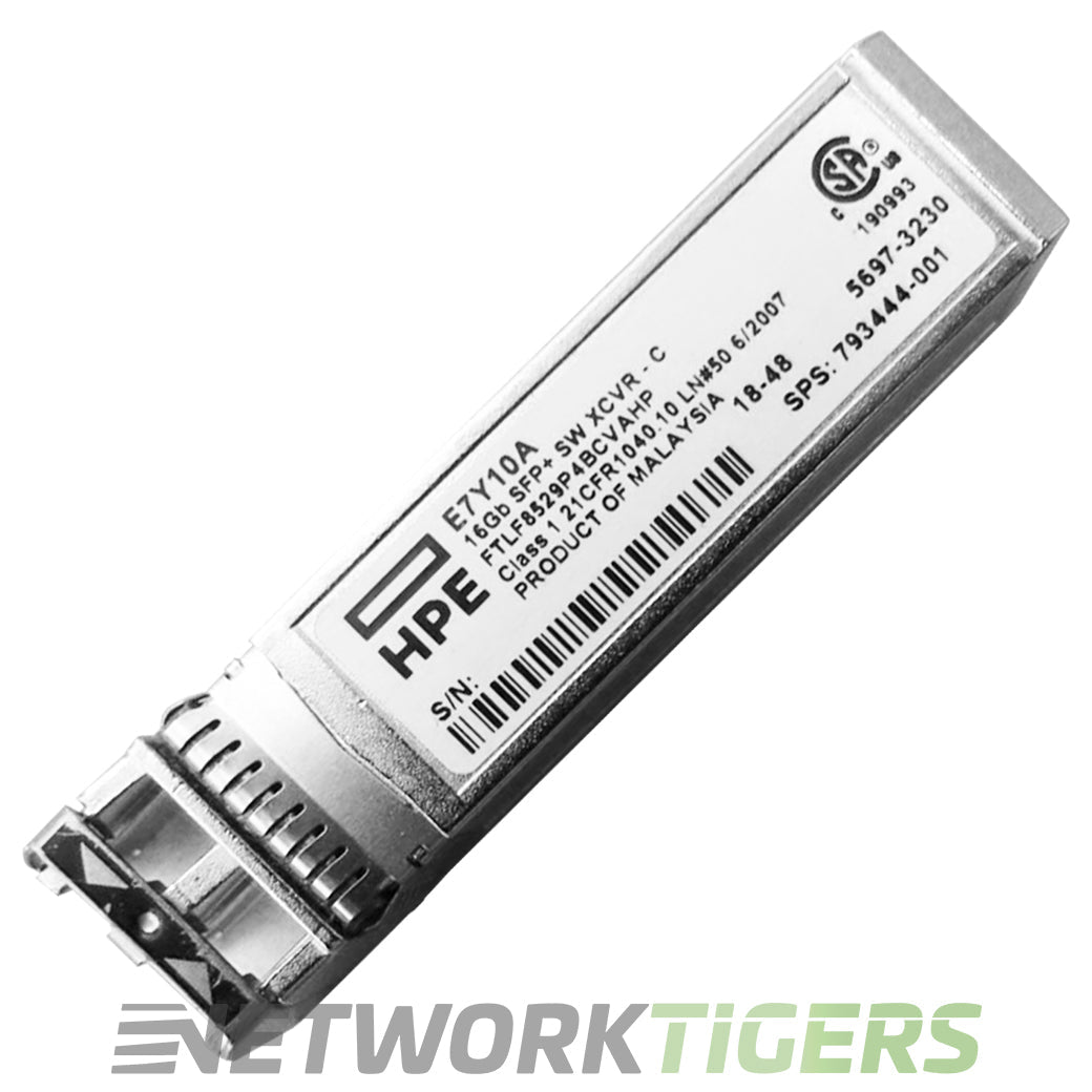 NEW HPE E7Y10A 16GB Fibre Channel SW XCVR-C LC Transceiver SFP+