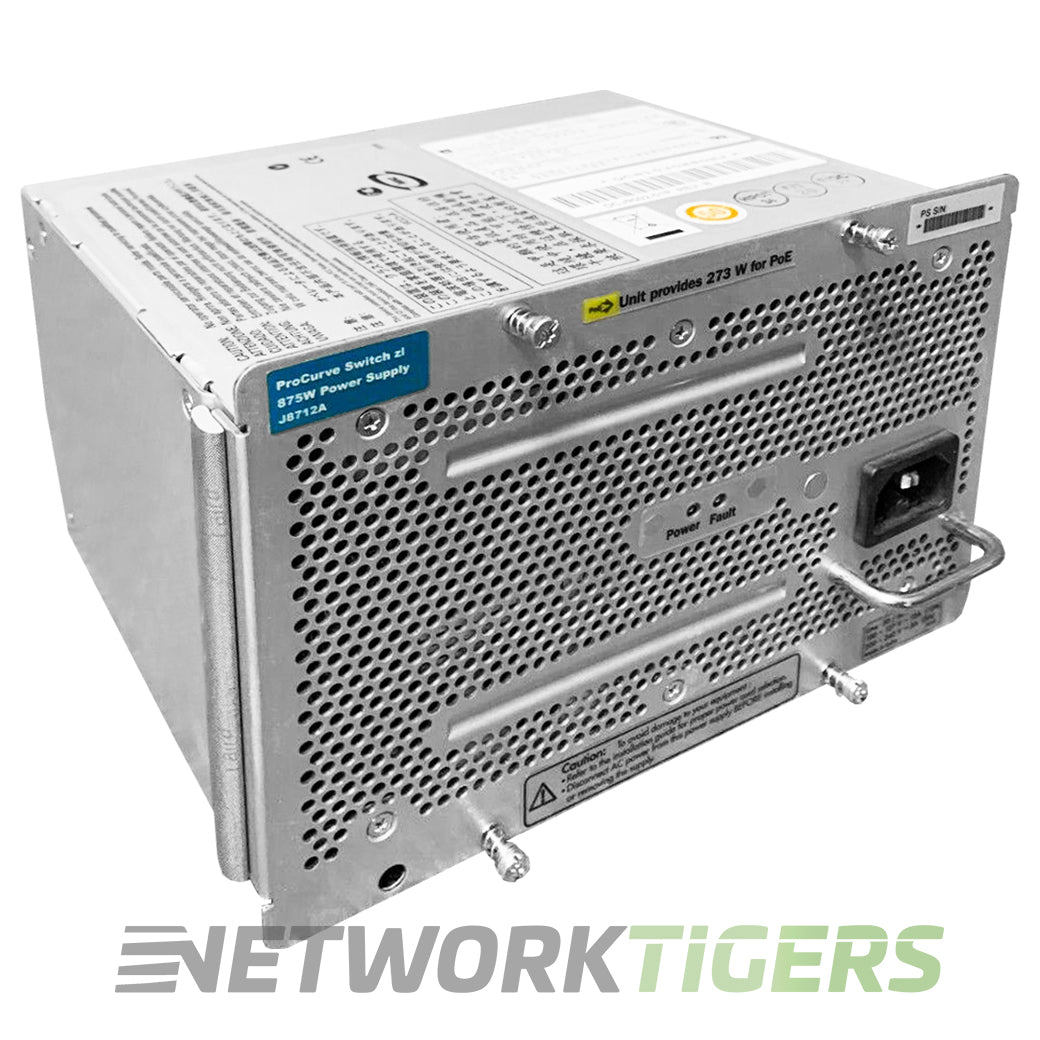 NEW HPE J8712A 5400zl Series 875W AC Switch Power Supply
