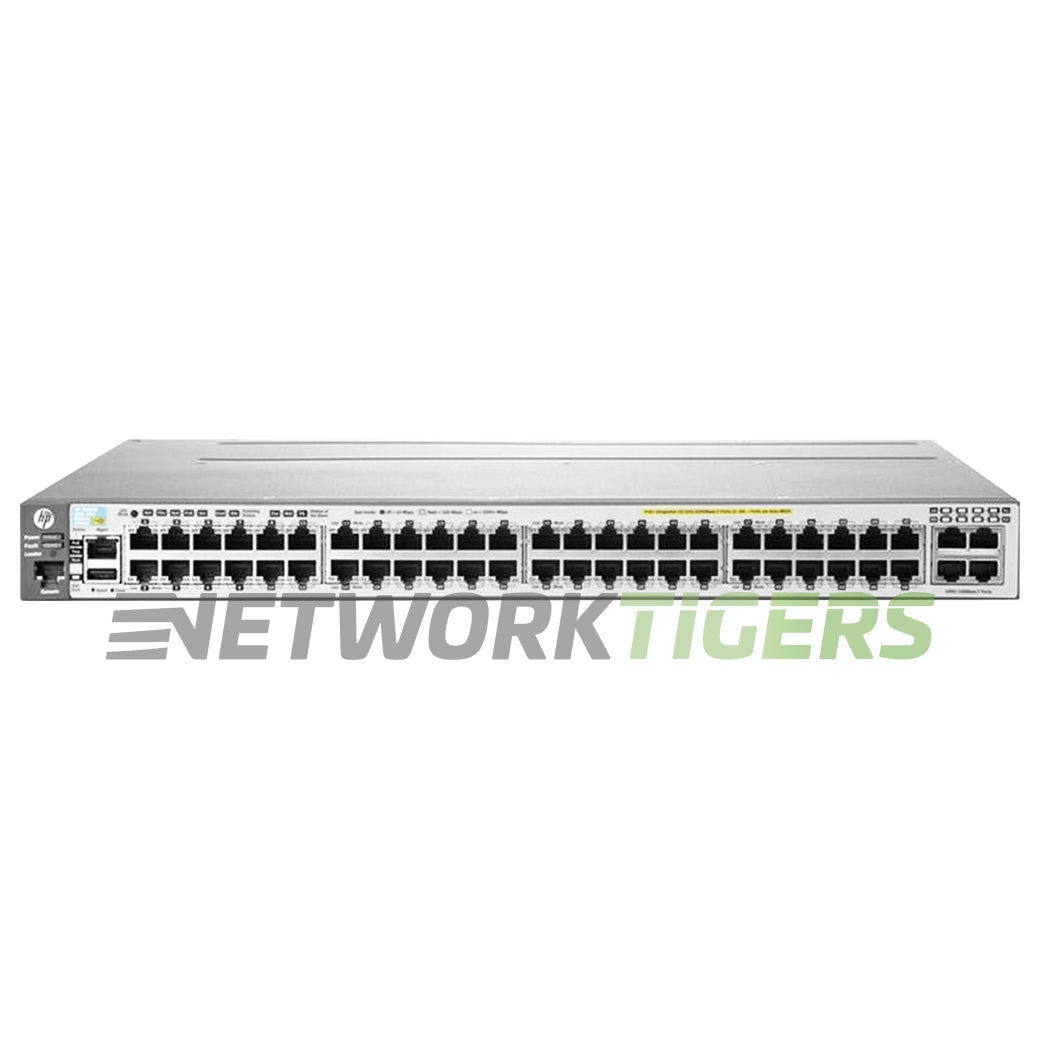 NEW HPE J9588A 3800-48G-PoE+-4XG 48x 1GB PoE+ RJ45 4x 10GB Copper Switch