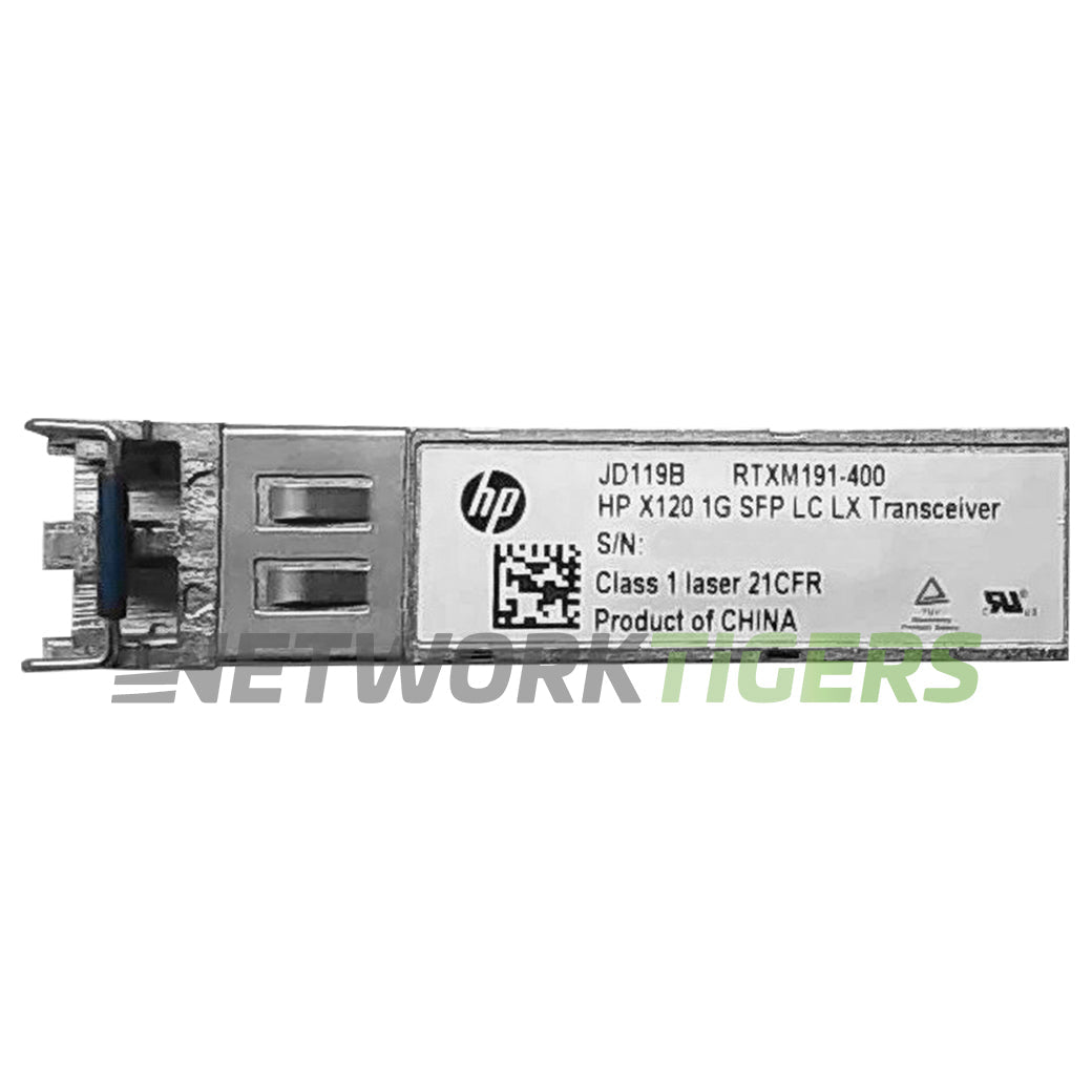HPE JD119B 1GB BASE-LX LC SMF 1310nm LC SMF SFP Transceiver