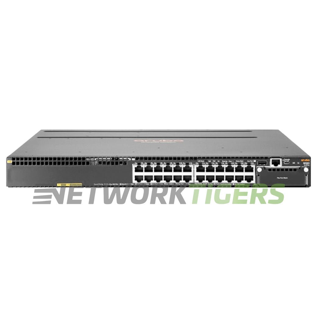 NEW HPE Aruba JL071A 3810 Series 24x 1GB RJ45 1x Expansion Module Slot Switch