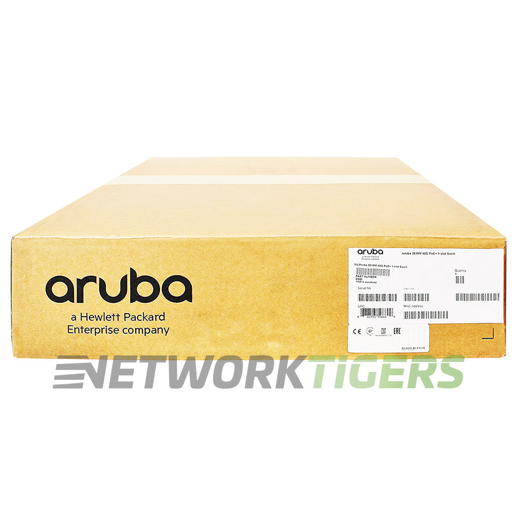 NEW HPE Aruba JL429A 3810 Series 48x 1GB PoE+ RJ45 4x 10GB SFP+ Switch