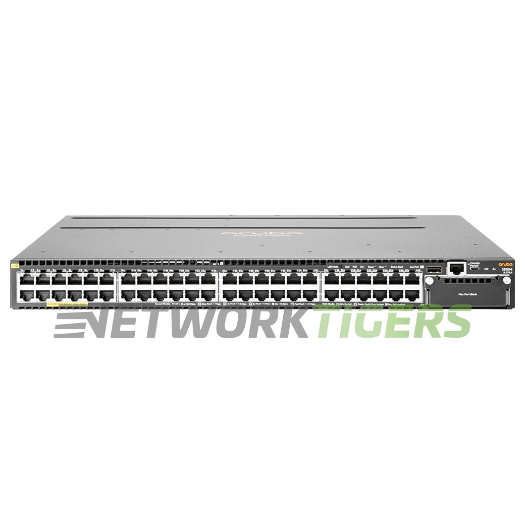 NEW HPE Aruba JL429A 3810 Series 48x 1GB PoE+ RJ45 4x 10GB SFP+ Switch