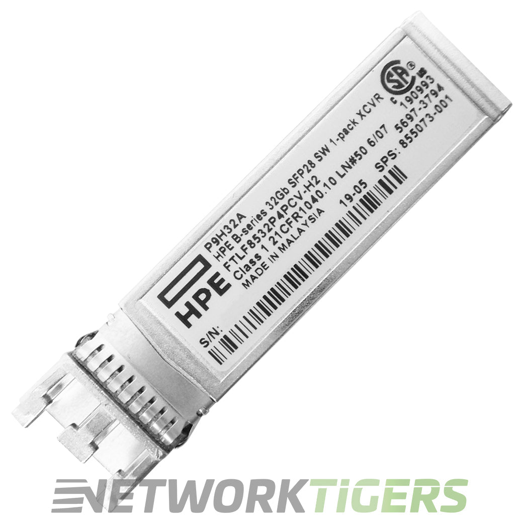 NEW HPE P9H32A 32GB SW Fibre Channel SFP+ Transceiver