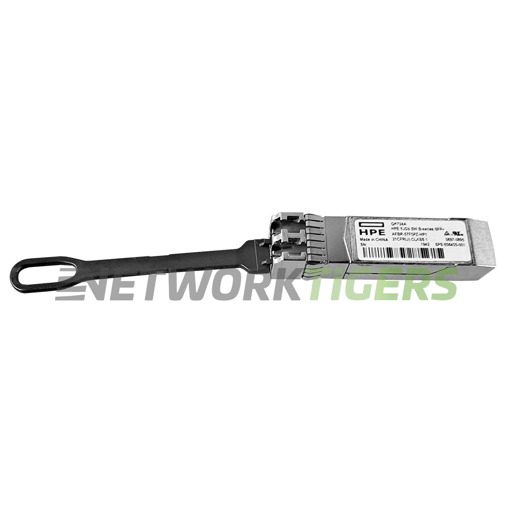 HPE QK724A 16GB SW LC Fibre Channel SFP+ Transceiver