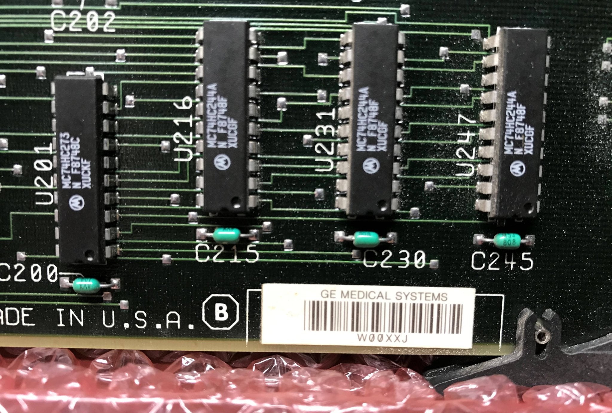 Hub/Floppy X Board ( 46-232010 G1-D ) GE Advantx
