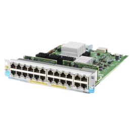 J9991A HPE Aruba Networking 20p 10/100/1000BASE-T PoE+ 4p 1/2.5/5/10GBASE-T PoE+ MACsec v3 zl2 Module - RENEW
