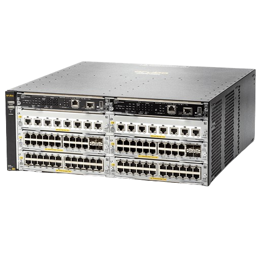 JL003A HPE Aruba Networking 5406R 44GT PoE+ and 4 port SFP+ (No PSU) v3 zl2 Switch - RENEW