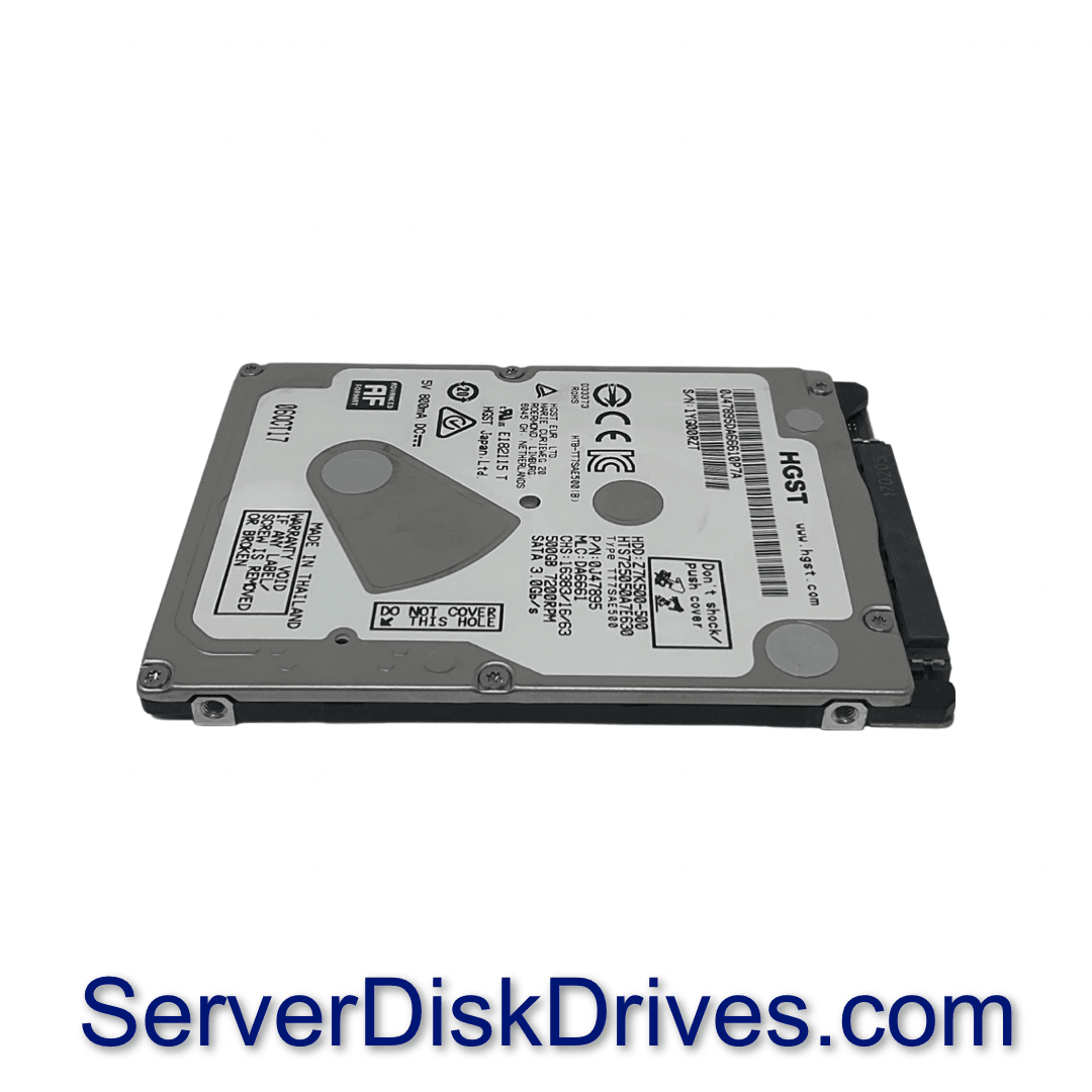 HTS725050A7E630 Hitachi 500GB 7200RPM 3Gb/s 2.5" SATA Laptop Hard Drive