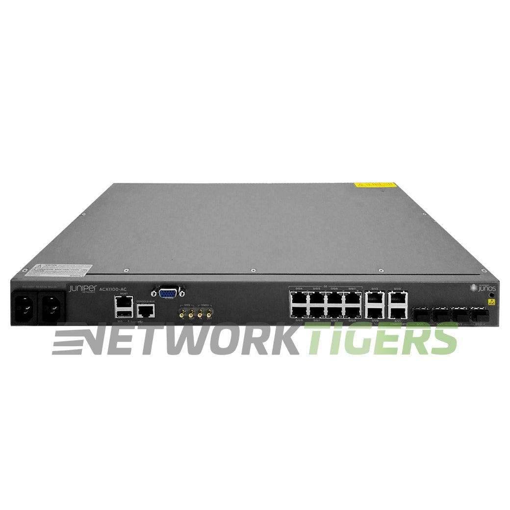 Juniper ACX1100-AC 8x 1GB RJ45 4x 1GB Combo Junos OS Router