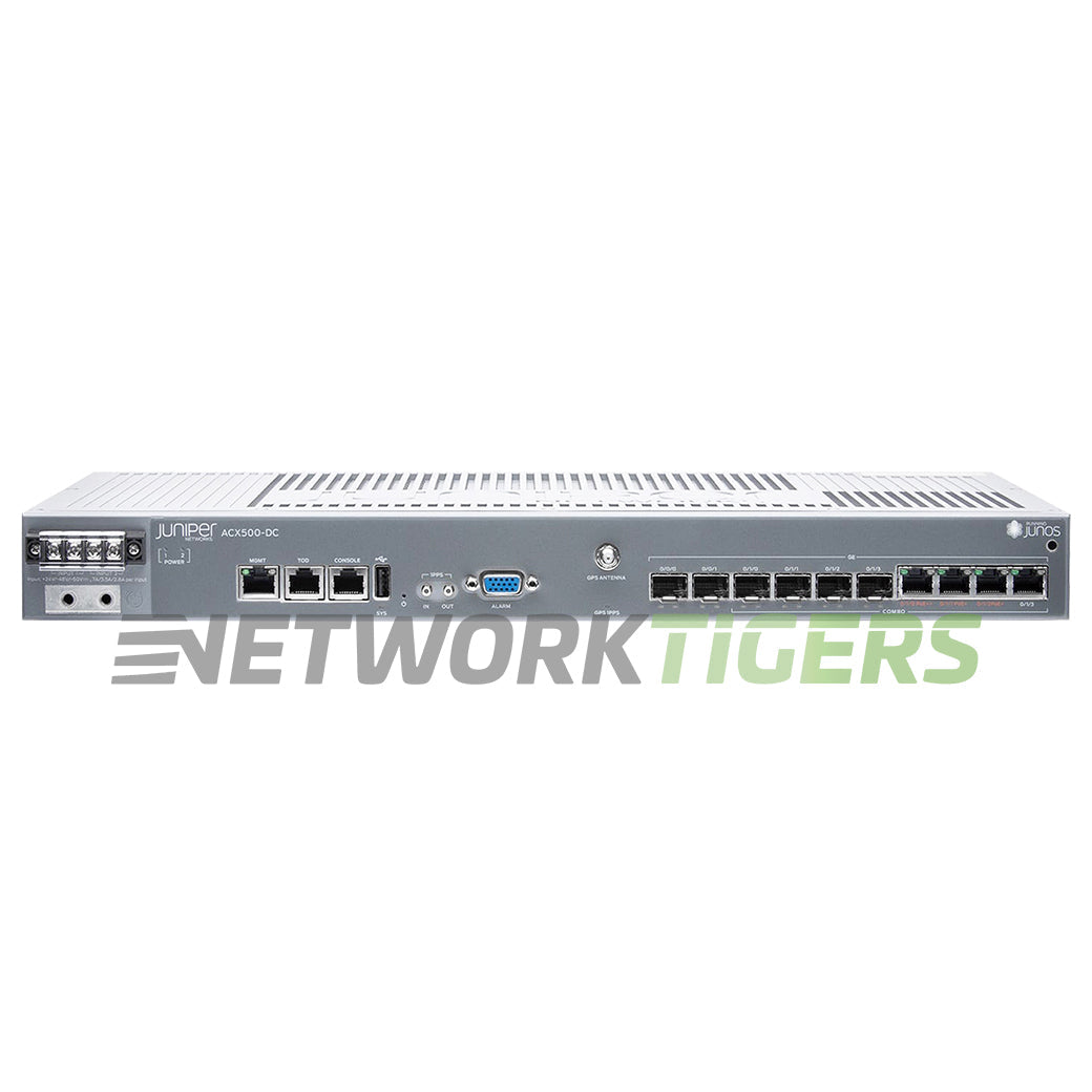 Juniper ACX500-DC 2x 1GB SFP 4x 1GB Combo Junos OS (DC) Router