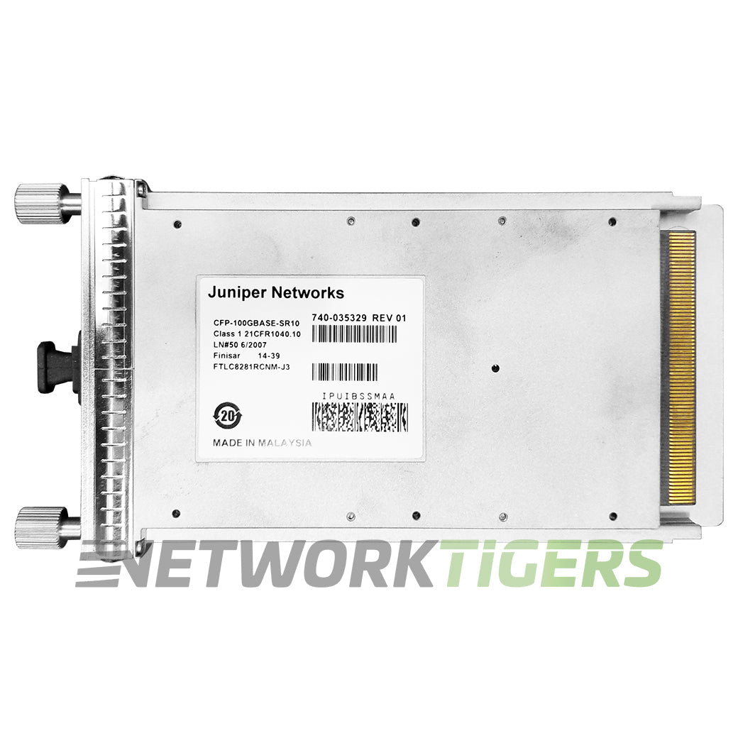 NEW Juniper CFP-100GBASE-SR10 100GB BASE-SR10 850nm MMF CFP Transceiver