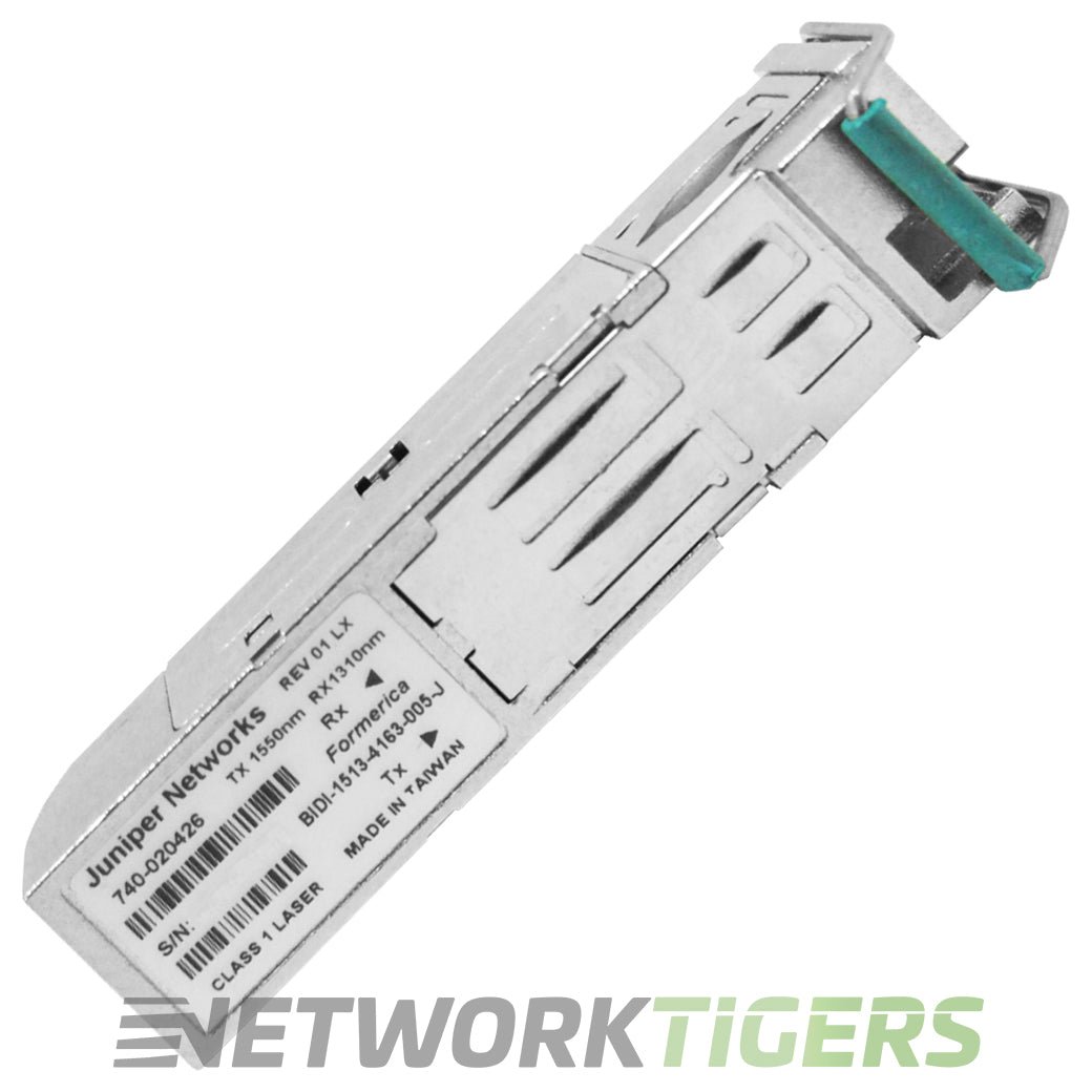 NEW Juniper EX-SFP-GE40KT15R13 1GB BASE-BX SMF SFP Transceiver