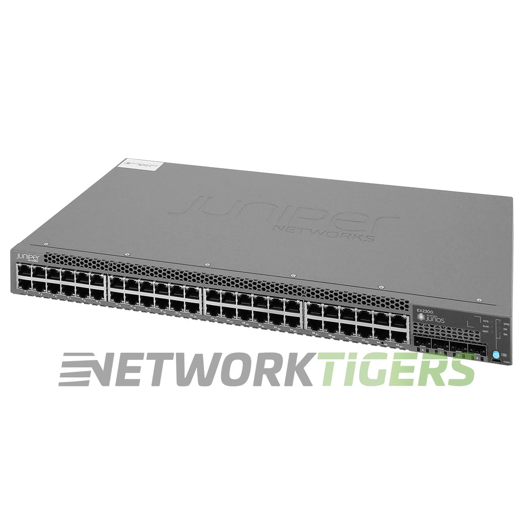 Juniper EX2300-48T-VC 48x 1GB RJ45 4x 10GB SFP+ Switch w/ VCL