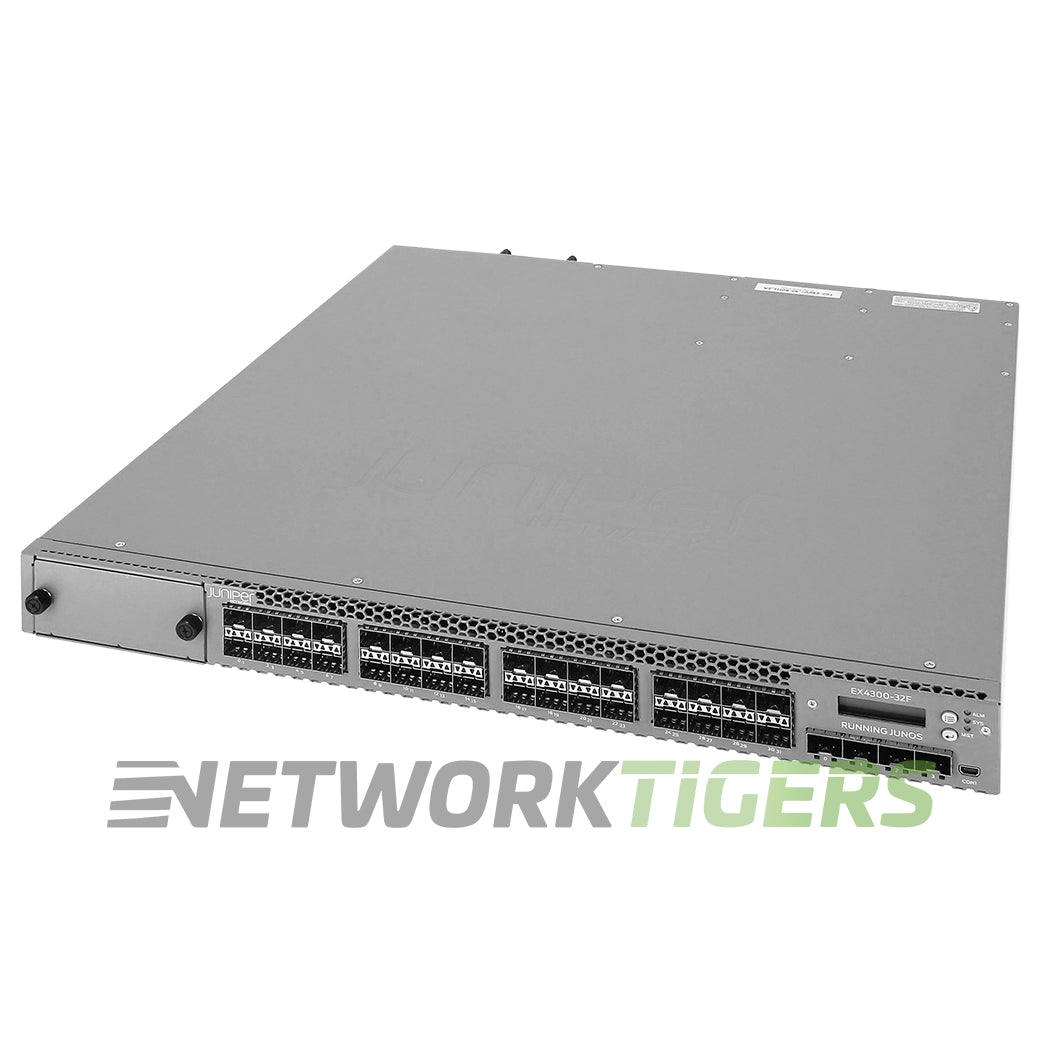Juniper EX4300-32F-TAA 32x 1GB SFP 4x 10GB SFP+ 2x 40GB QSFP+ (TAA) Switch
