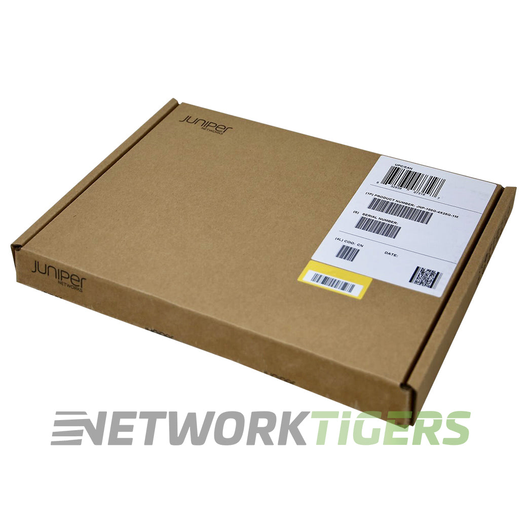 NEW Juniper JNP-100G-4X25G-1M 1m 100 Gigabit QSFP28 to 4x 25 Gigabit SFP+