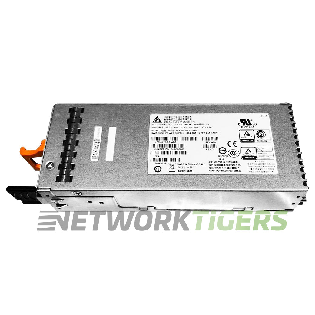 Juniper JPSU-920-AC-AFO EX3400 Series 920W AC F-B Air Switch Power Supply