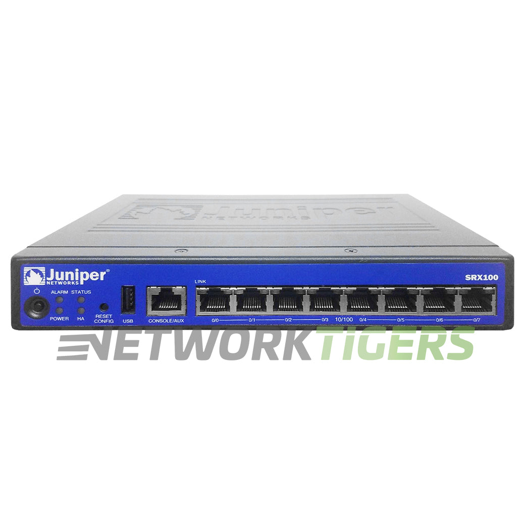 NEW Juniper SRX100 SRX Series 700 Mbps 8x FE RJ-45 LAN Services Gateway
