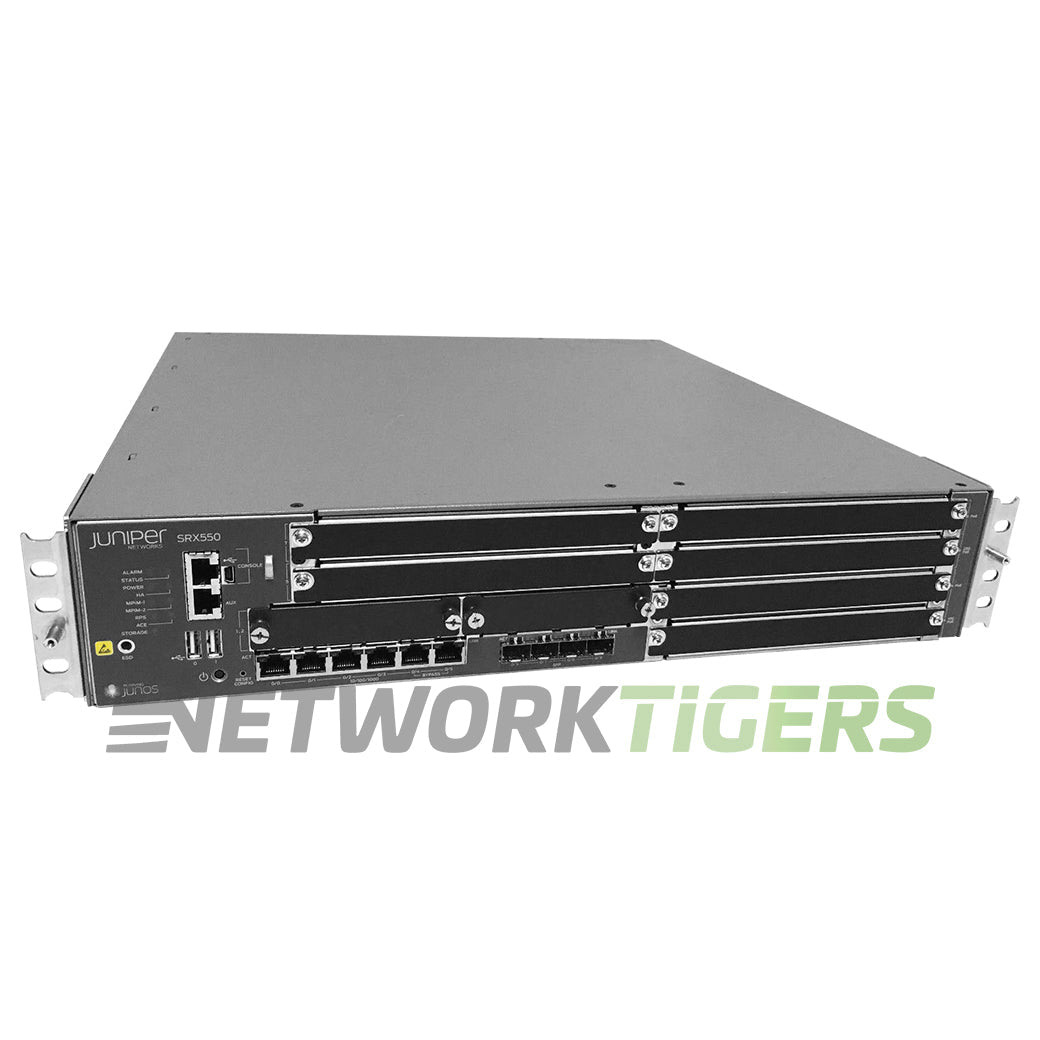 NEW Juniper SRX550-645AP 7 Gbps 8x Expansion Mod Slot Services Gateway Chassis