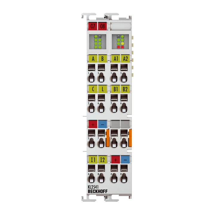 KL2541 | Beckhoff Bus Terminal 1-Channel Motion Interface Stepper Motor 48 V DC 5 A