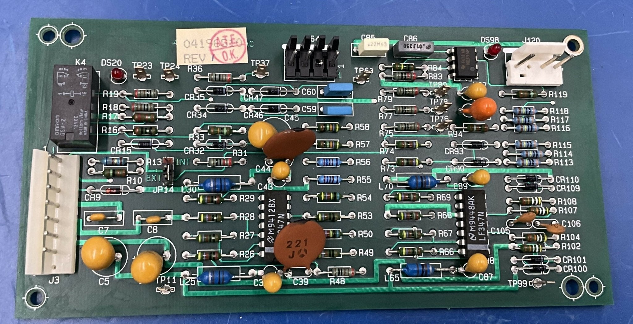 KVP METER BOARD (46-904196G10/04196G10) GE