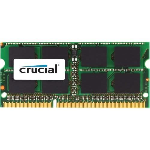 Crucial 8GB (1 x 8 GB) DDR3 SDRAM Memory Module For Notebook 8 GB (1 x 8GB)