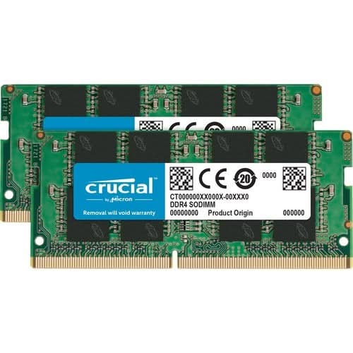 Crucial 16GB (2 x 8 GB) DDR4 SDRAM Memory Kit For Notebook 16 GB (2 x 8GB)