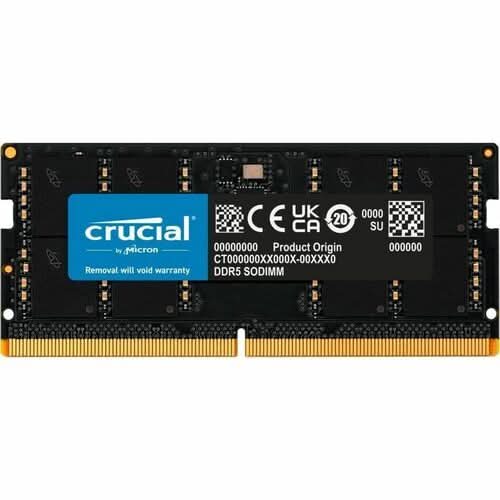 Crucial 32GB DDR5 SDRAM Memory Module For Notebook 32 GB (1 x 32GB)
