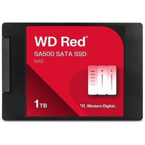 WD Red SA500 WDS100T1R0A-68A4W0 1 TB Solid State Drive 2.5" Internal