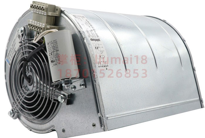D2E160-AH02-15 ebm-papst Centrifugal AC Fan 230V 550/730W 2.45/3.2A 2400/2500RPM