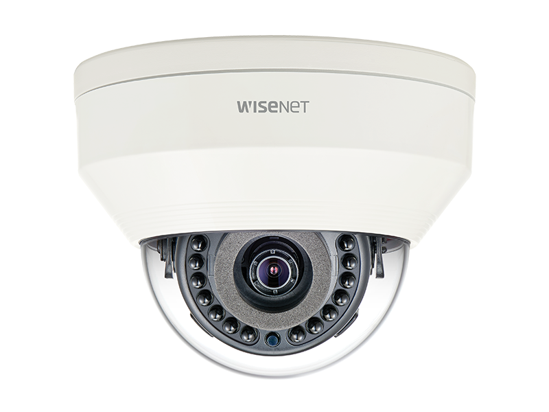 Hanwha LND-6031R 2MP IR 6mm Fixed Indoor Dome Network Camera