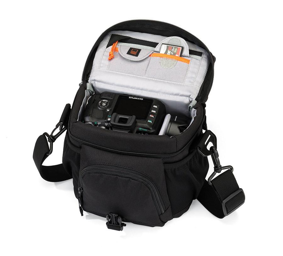 Lowepro Nova 140 AW Camera Shoulder Bag (Black)