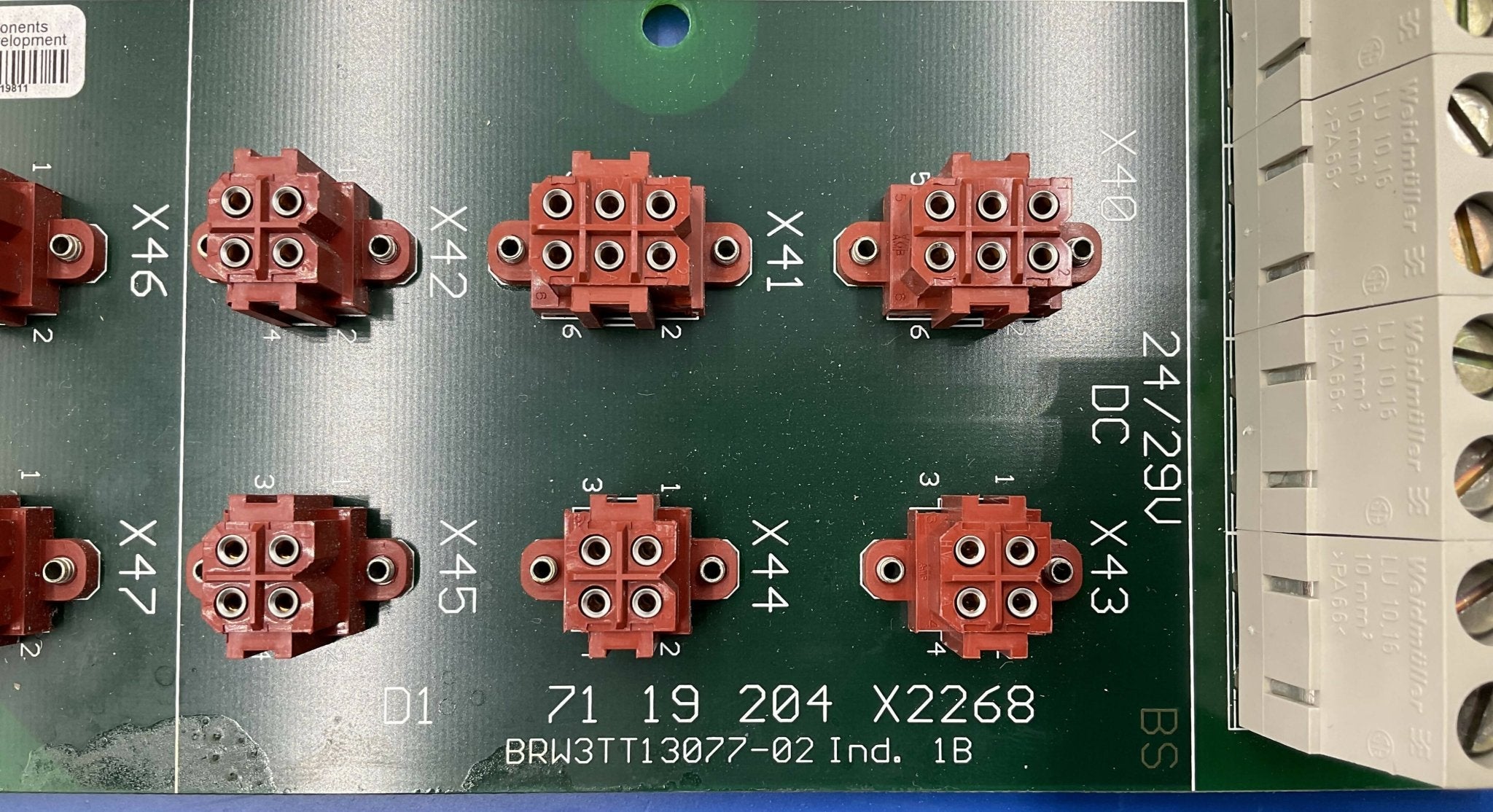 MAIN DISTRIBUTOR D1 PCB (07119204/7119204) SIEMENS