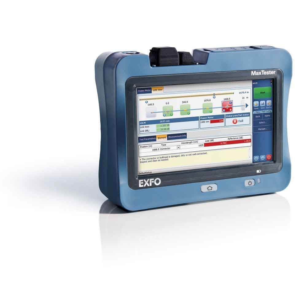 EXFO MAX720D Dedicated Handheld Quad OTDR 850/1300/1310/1550