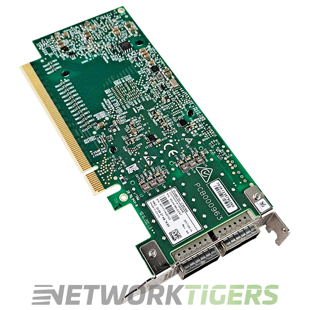 Nvidia Mellanox MCX416A-CCAT ConnectX-4 2x 100GB QSFP28 PCI-E3x16 Network Card