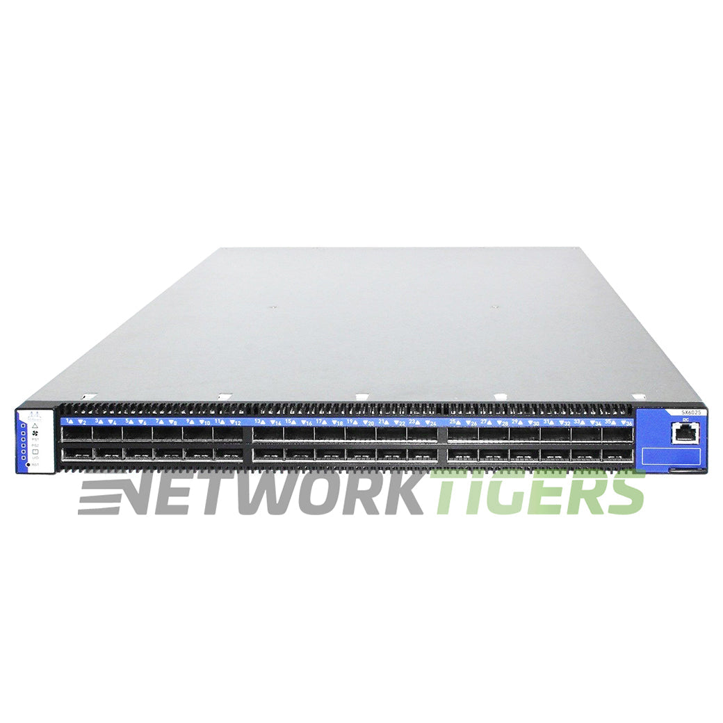 Nvidia Mellanox MSX6025F-1SFS Infiniband 36x 100GB QSFP28 B-F Airflow (P2C) FDR