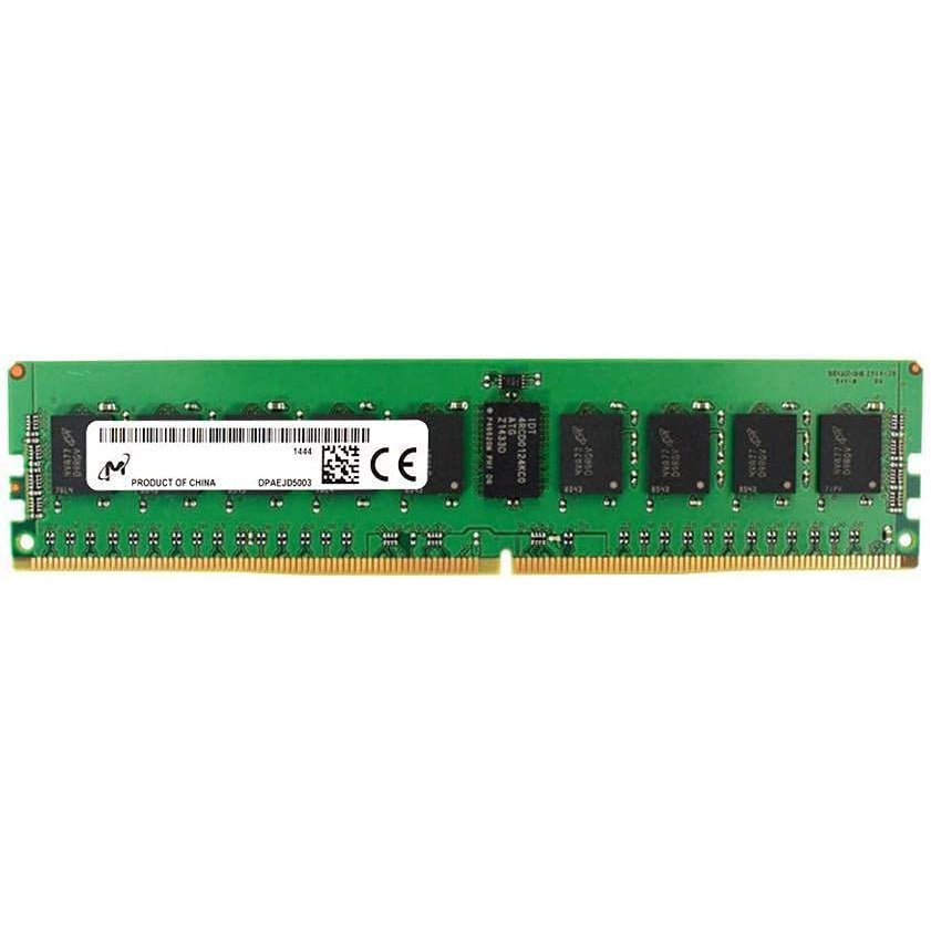 Micron 16GB PC4-25600 3200 Dual Rank 2Rx8 DDR4 RDIMM Memory (MTA18ASF2G72PDZ-3G2R1) - 16GB-PC4-25600-3200DR Refurbished