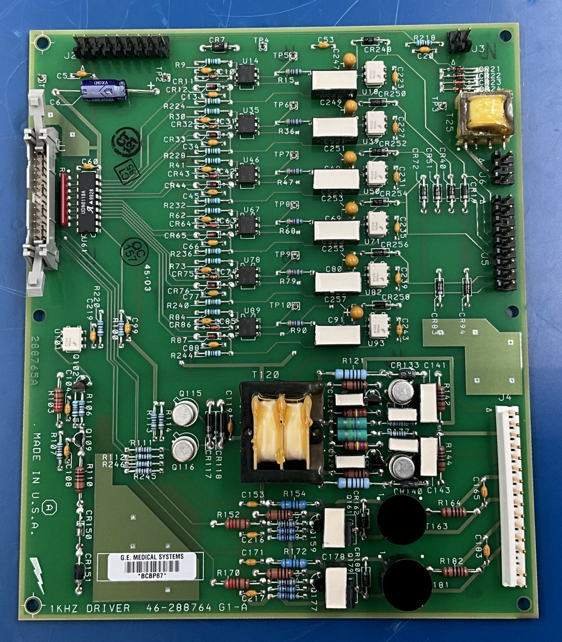 NEW 1KHZ Driver (46-288764 G1-A/46-232838G1/46-264984G1/5350024) GE AMX 4