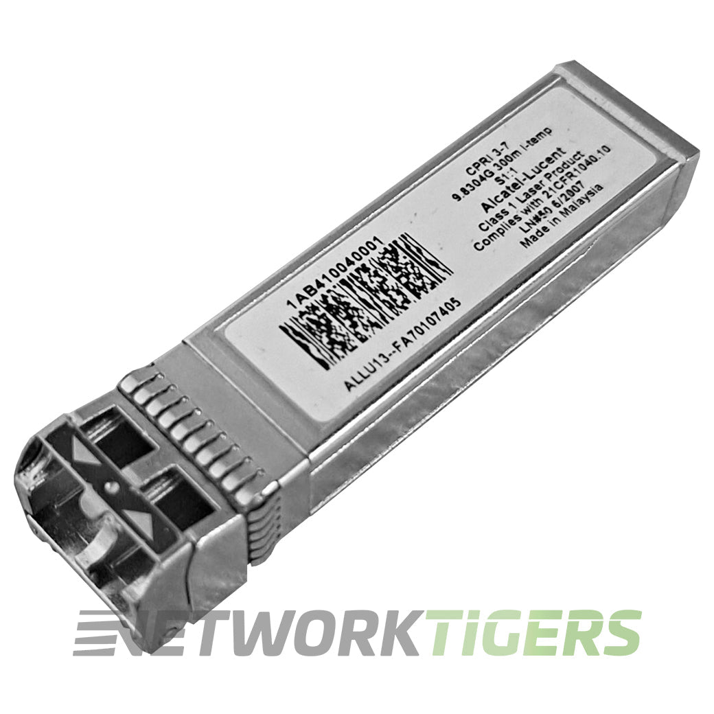 Alcatel-Lucent 1AB410040001 10GB BASE-SR 850nm MMF LC SFP+ Transceiver