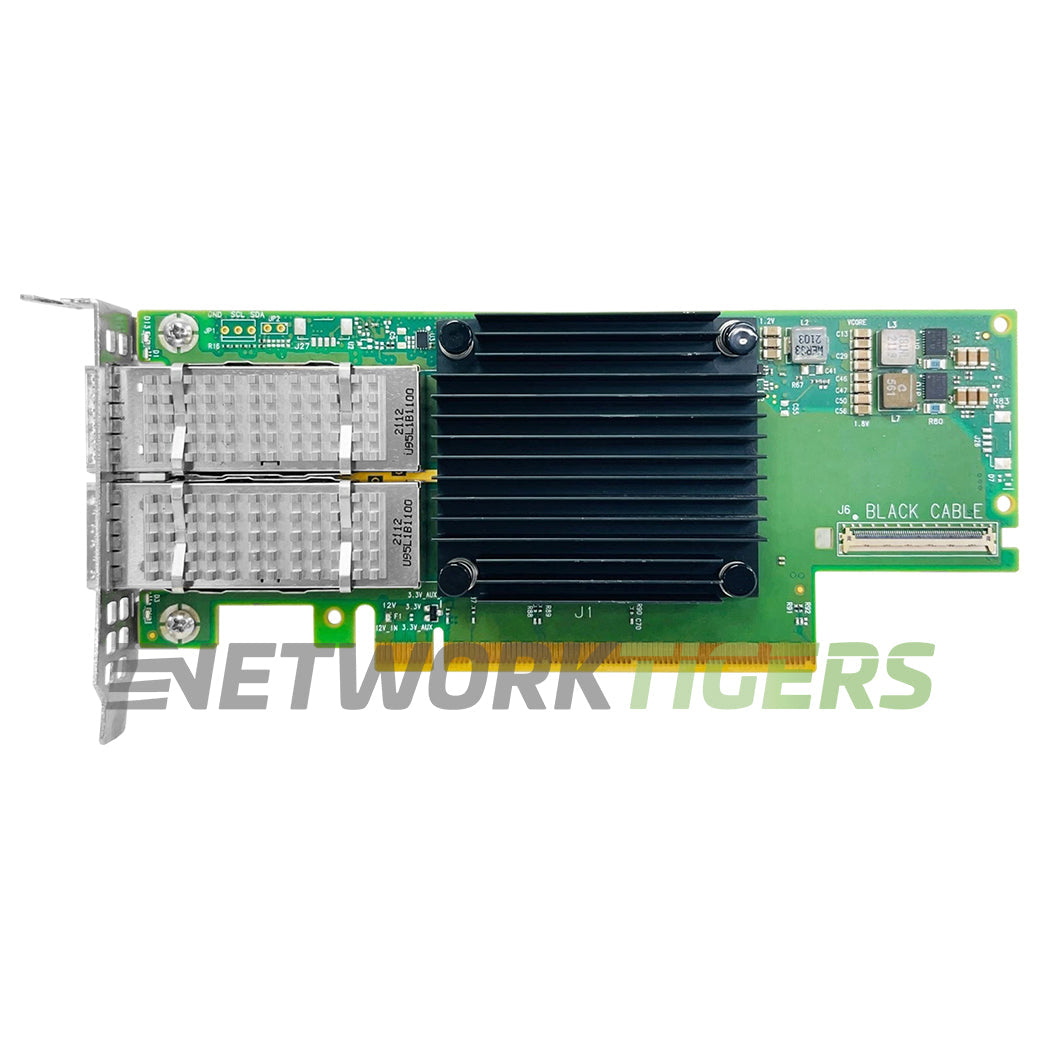 NEW nVidia Mellanox MCX653106A-ECAT 2x 100GB QSFP56 PCIe3.0/4.0 x16 NIC