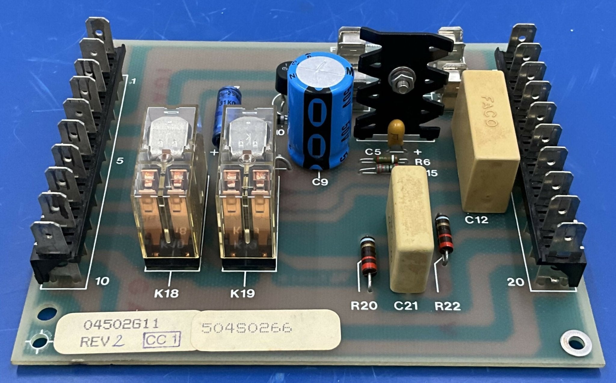 ON/OFF PRINTED WIRE BOARD (46-904502G11/04502G11 Rev 2) GE