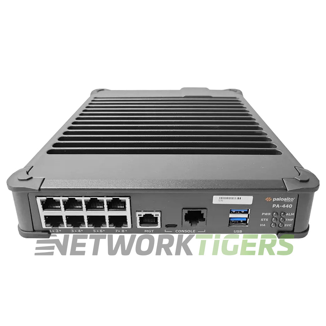Palo Alto PA-440 PA-400 Series 2.6 Gbps 8x 1GB RJ45 Firewall