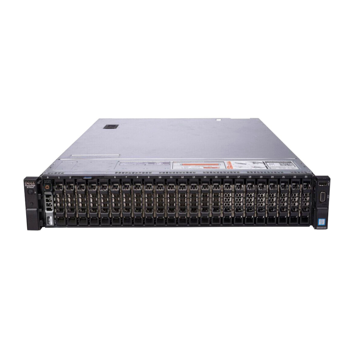 Dell PowerEdge R730XD 24-bay Server 2x E5-2660 V4=28 Cores H730 128GB RAM 2TB SSD